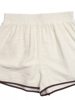 Tie Front Top and Shorts Set