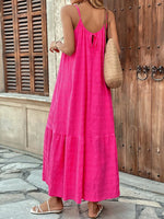 Scoop Neck Cami Maxi Dress - Ladyez