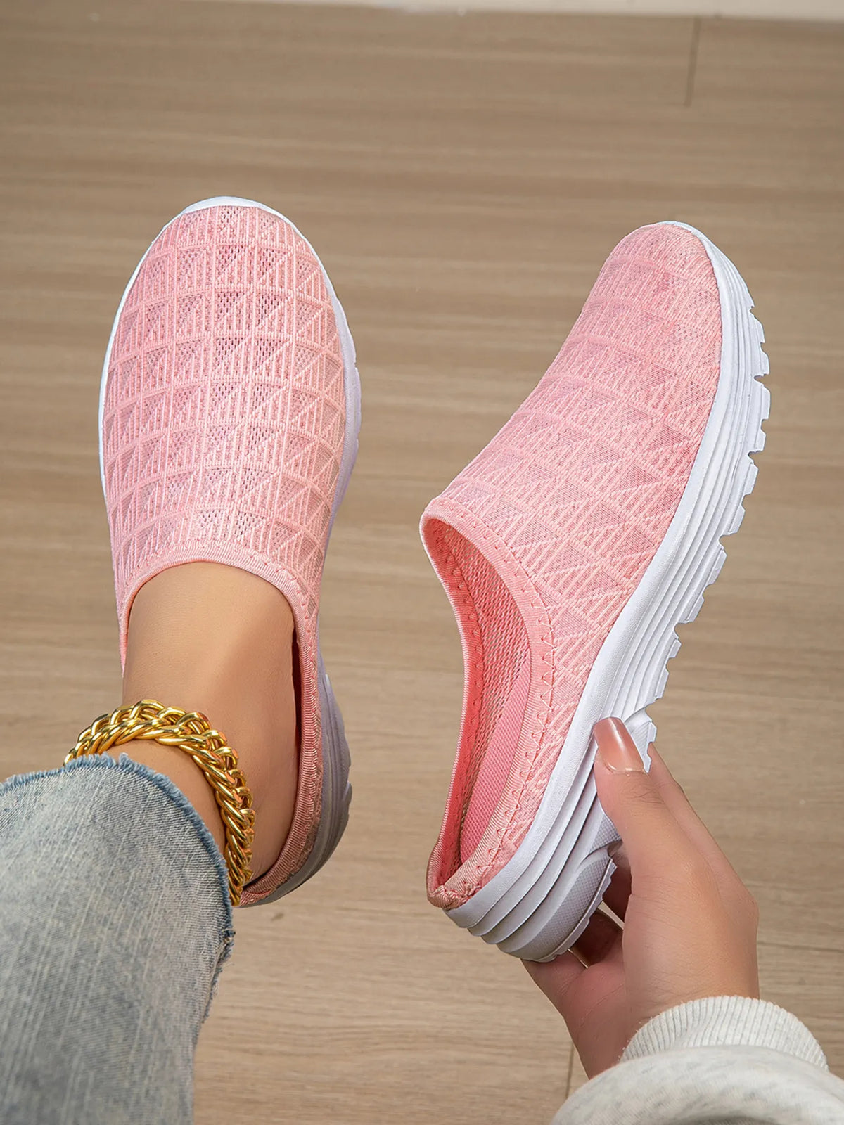 Breathable Mesh Slip-Ons