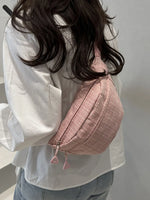 Plaid Pattern Crossbody Bag