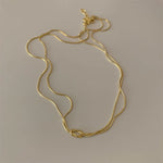 Titanium Steel Knotted Necklace