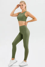 High Waist Skinny Active Pants - Ladyez