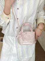 Polka Dot Mini Crossbody Bag