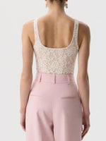 Lace Round Neck Tank