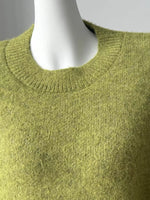Round Neck Dropped Shoulder Sweater
