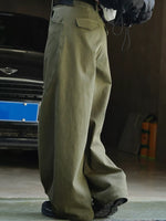 Wide-Leg Cargo Pants
