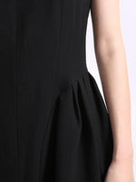 Flower Scoop Neck Sleeveless Dress