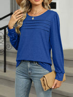 Long Sleeve Round Neck T-Shirt