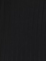 Ribbed Knit Hoodie Dress