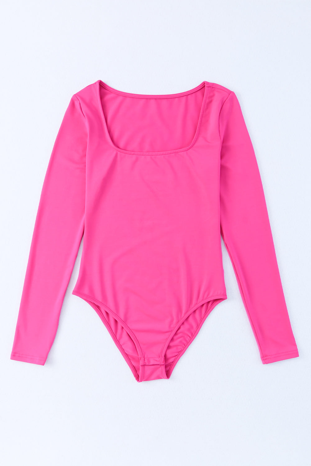 Scoop Neck Long Sleeve Bodysuit - Ladyez