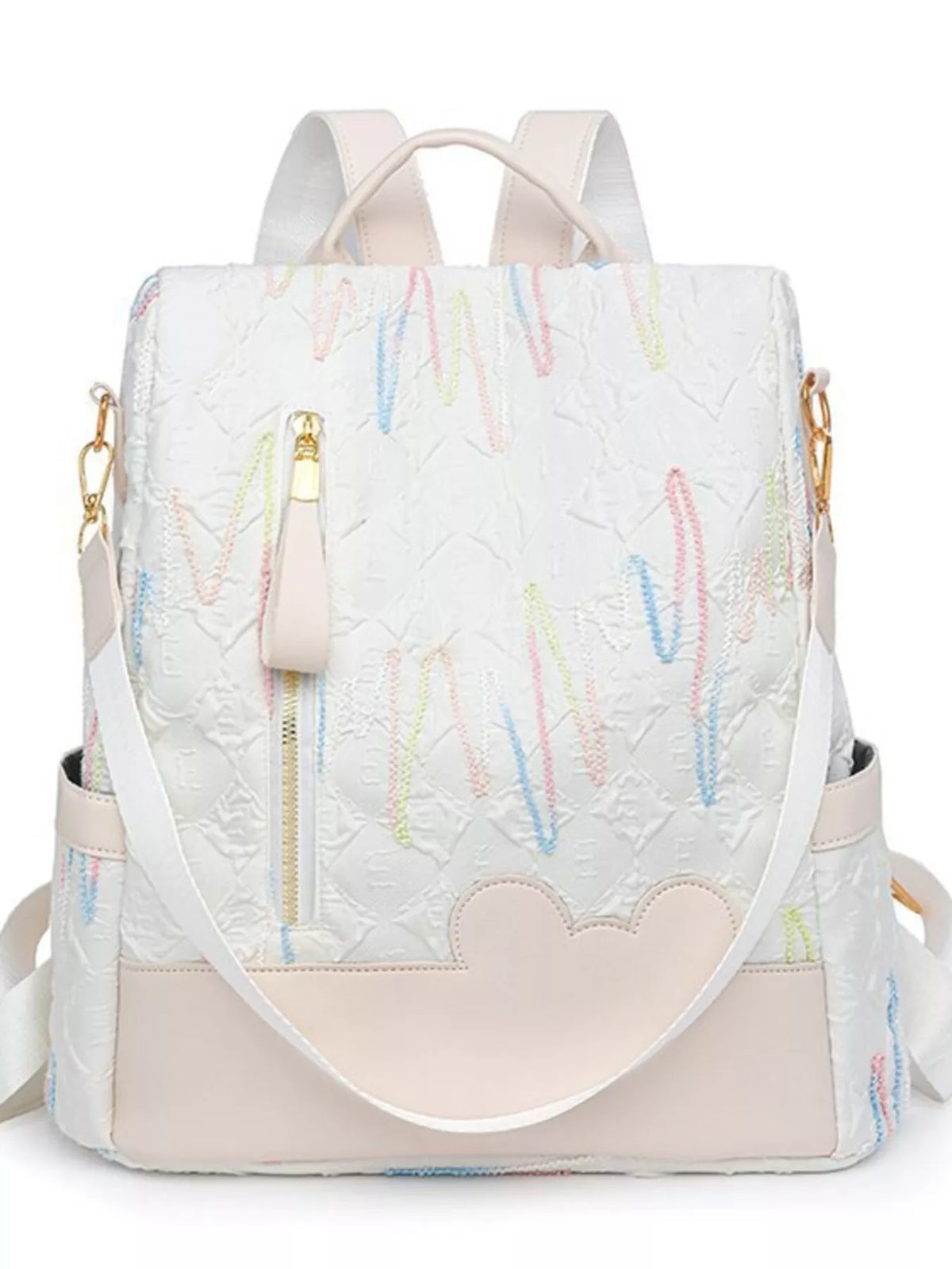 Adjustable Strap Backpack Bag