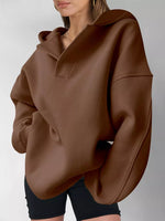 Dropped Shoulder Long Sleeve Sweatshirt