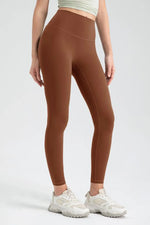 Wide Waistband High Waist Sport Leggings - Ladyez
