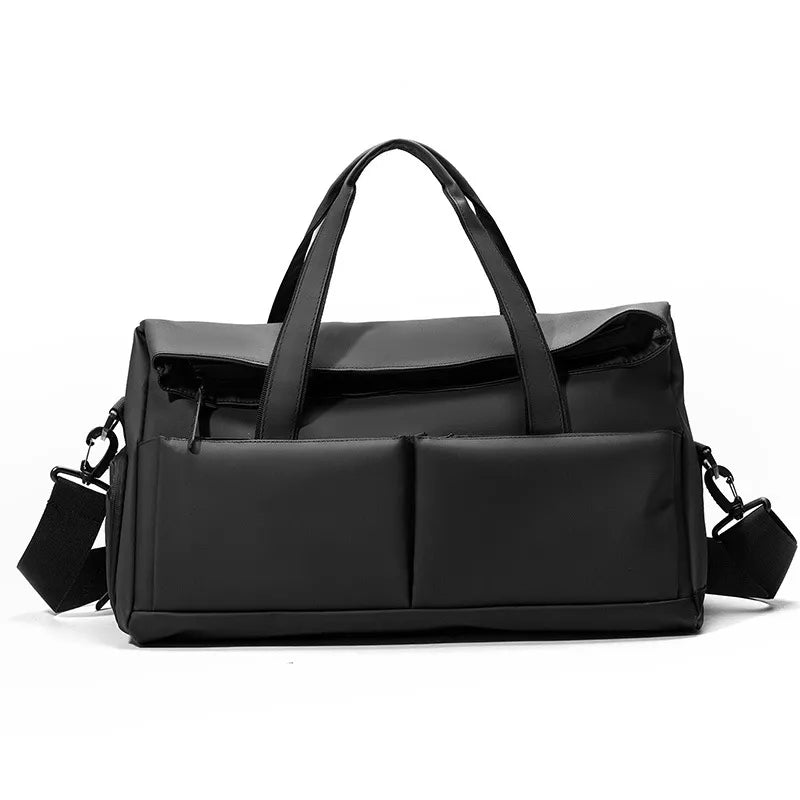 Lightweight Travel Duffel Bag with Multiple Pockets