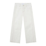 Straight Leg Jeans with Stitch Detail