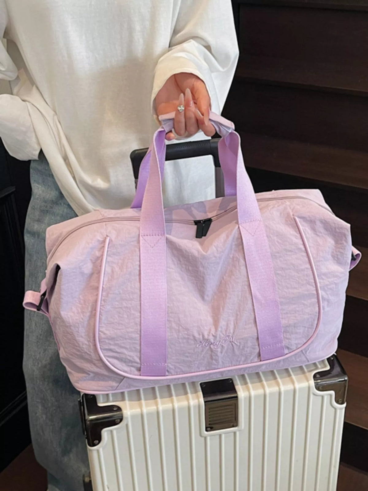 Lightweight Oxford Cloth Duffel Bag