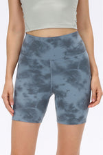 Wide Waistband Sports Shorts - Ladyez