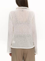 Mock Neck Long Sleeve Sweater