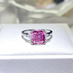3 Carat Moissanite 925 Sterling Silver Ring - Ladyez