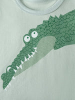 Children's Crocodile Graphic Tee & Shorts Set