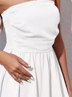 Ruched Tube Mini Dress - Ladyez