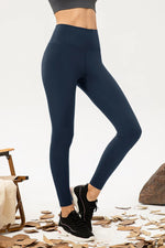 High Waist Skinny Active Pants - Ladyez