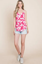 BOMBOM Animal Print Cami
