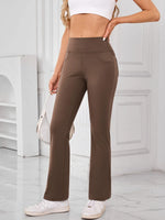 Lovelet High Waist Active Pants with Pockets - Ladyez