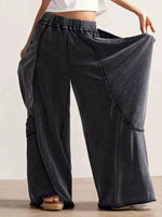 Oversized Wide-Leg Harem Pants