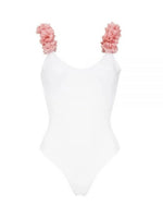 Backless Petal Strap Parent-Child Swimsuit