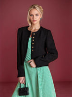 Button Up Long Sleeve Textured Outerwear