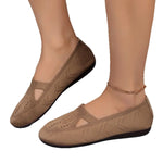 Cutout Mesh Slip Ons