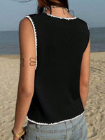 Button-Down Sweater Vest