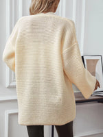 Cozy Knit Open Front Cardigan