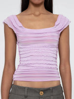 Ruched Solid Tank - Ladyez