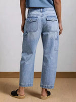 Washed Wide Leg Jeans