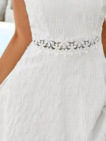 Lace Detail V-Neck Mini Cami Dress