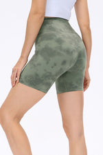 Wide Waistband Sports Shorts - Ladyez