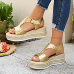 Open Toe Platform Sandals