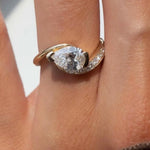 1.5 Carat Moissanite 925 Sterling Silver Ring - Ladyez