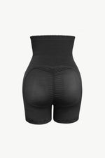 Full Size Hook-and-Eye Shaping Shorts - Ladyez