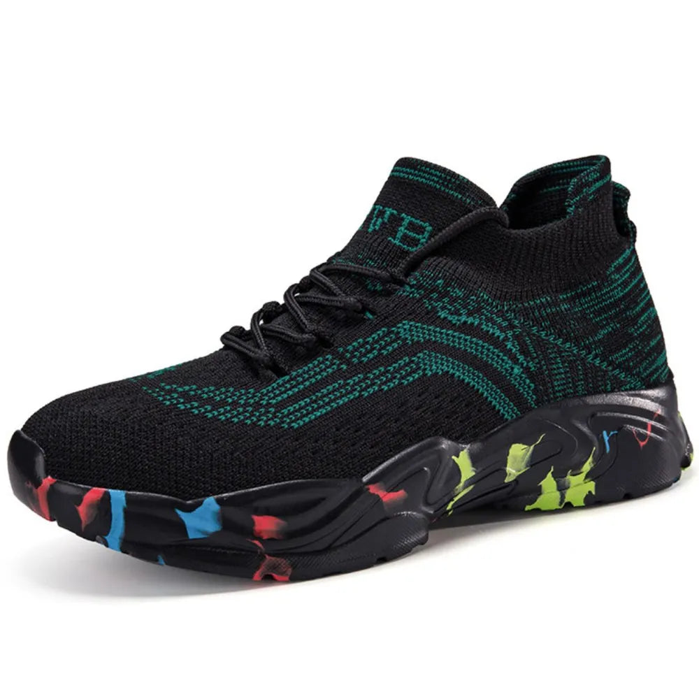Round Toe Platform Athletic - Ladyez