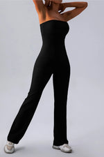 Sleeveless Straight Active Jumpsuit - Ladyez