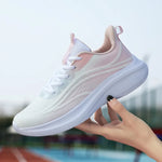 Mesh Breathable Lace Up Athletic - Ladyez