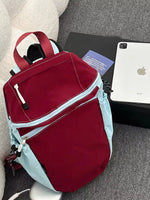 Two-Tone Lightweight Casual Backpack Bag