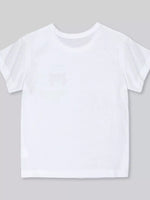 Children's Cartoon Animal Graphic Round Neck T-Shirt