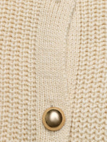 Bow Button Up Long Sleeve Cardigan