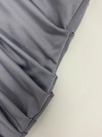 Mock Neck Ruched Bodycon Mini Dress