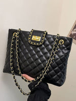 Quilted Chain Strap Shoulder Bag