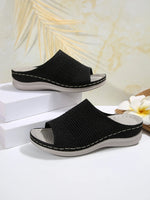 Mesh Open Toe Sandals